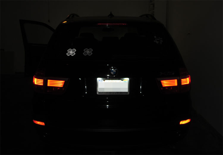 iJDMTOY Reflective Vinyl Car Decal vs Regular White Decal —