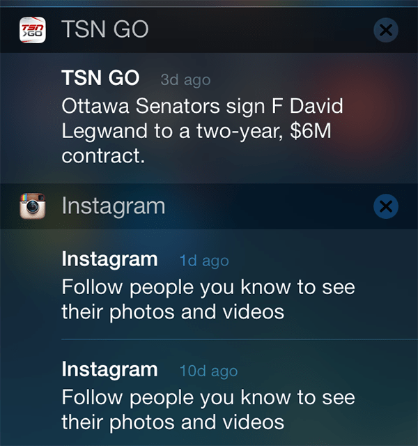 How to sort and order notifications in Notification Center on iPhone