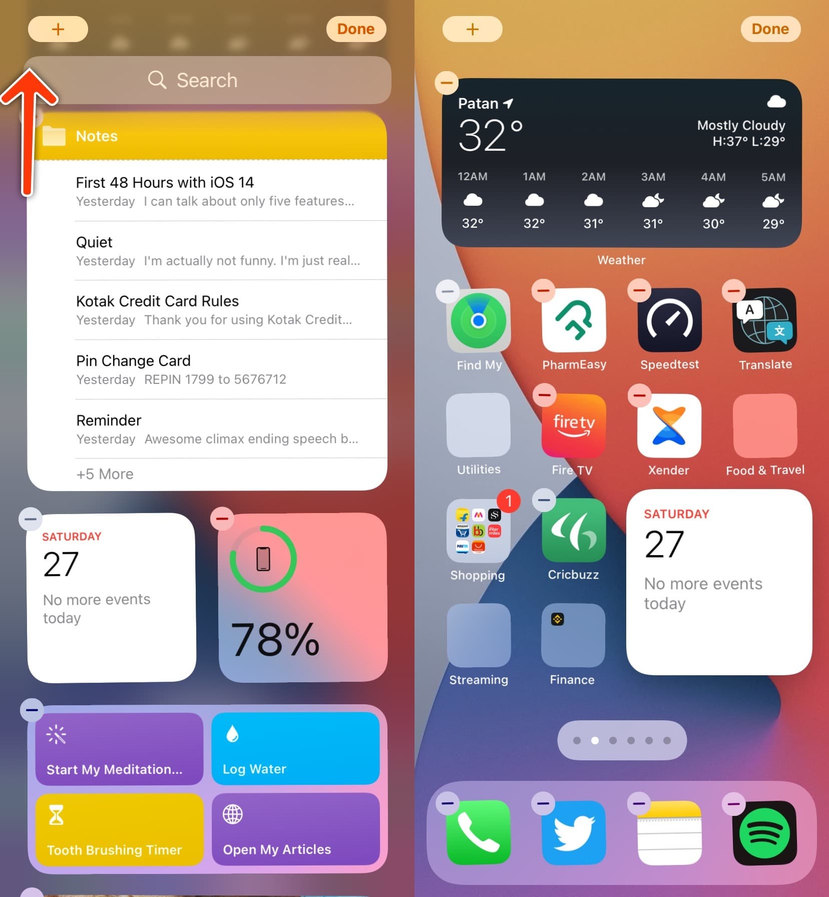 iOS 14 How to Add, Remove, and Customize Widgets on iPhone iPhone