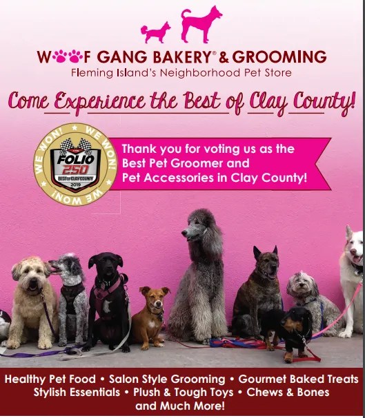 Woof Gang Bakery Fleming Island Named Best Pet Groomer In Clay County