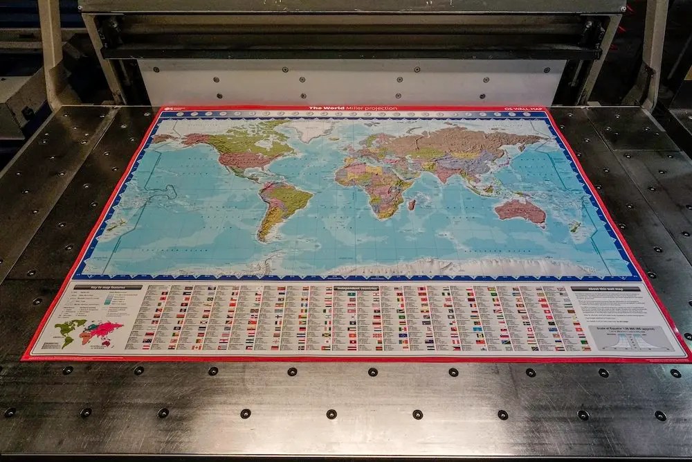 Wall Maps Wall Map Printing Laminated Wall Maps