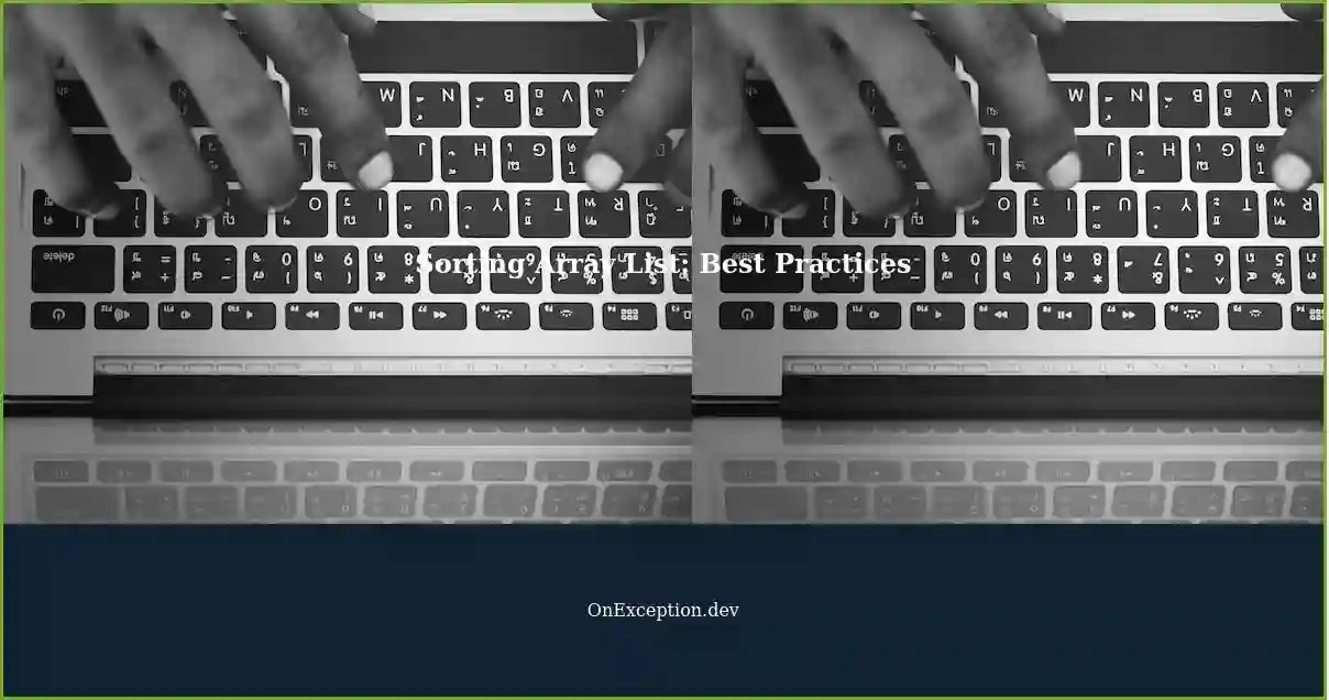 Sorting Array List Objects, Filenames, Strings, and Numbers