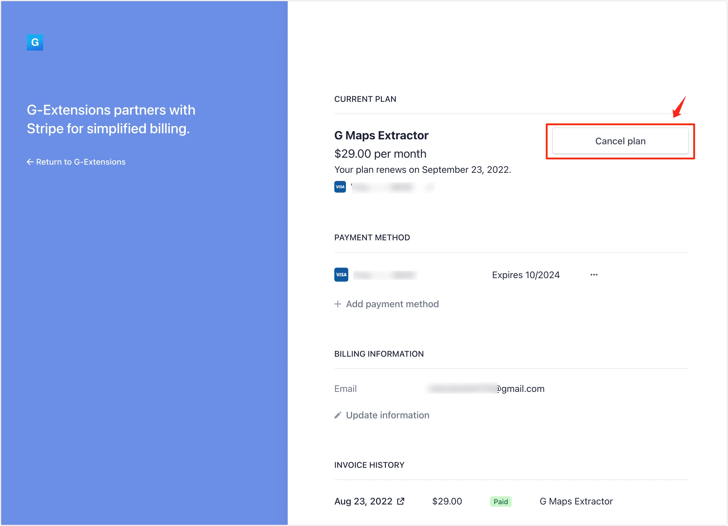How do I cancel my subscription