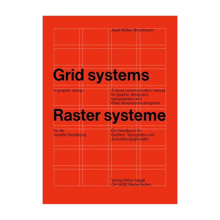 Grid systems in graphic design Books designed by Josef MüllerBrockmann