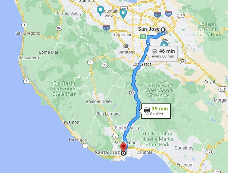 Santa Cruz, Monterey, Pebble Beach, Carmel-by-the-Sea, Hearst Castle