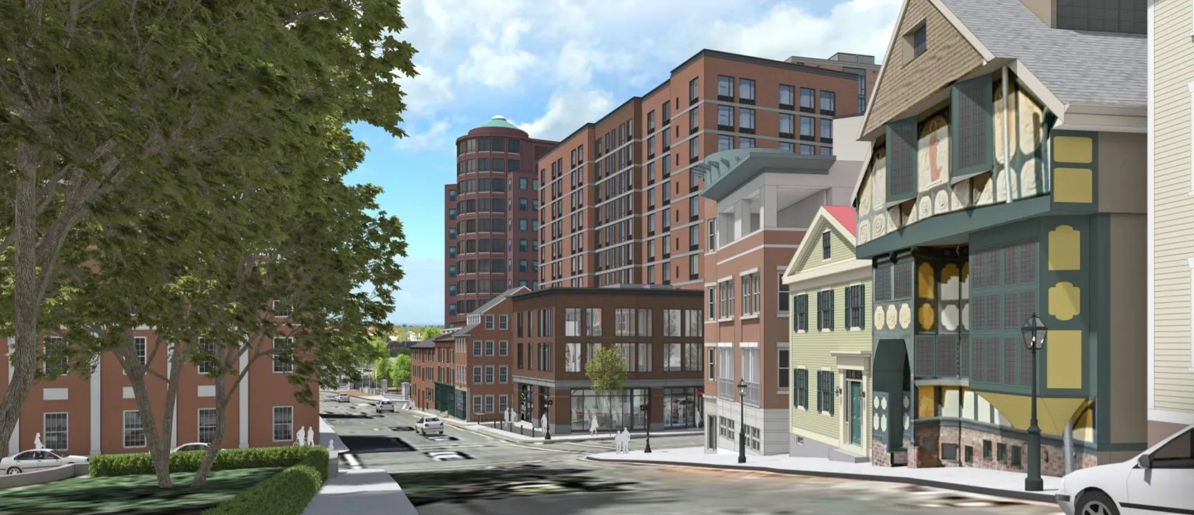 Design for College Hill apartment building reintroduced at 11 stories