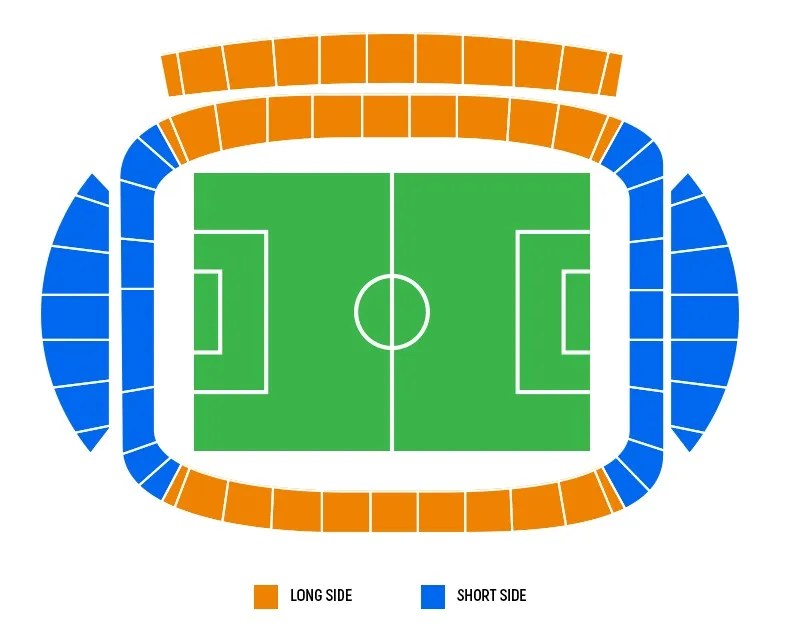 Liberty Stadium Seating Map Swansea City Stadium Plan