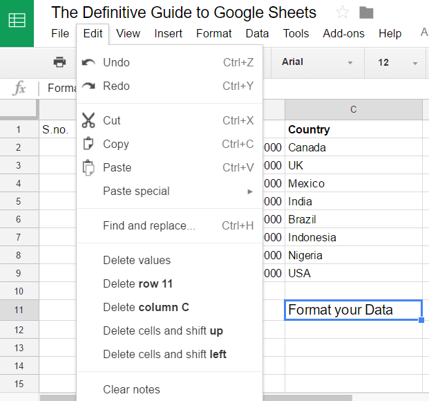 The Definitive Guide to Google Sheets