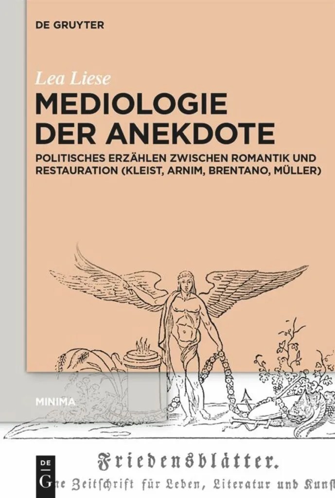 Mediologie der Anekdote Kleine Formen