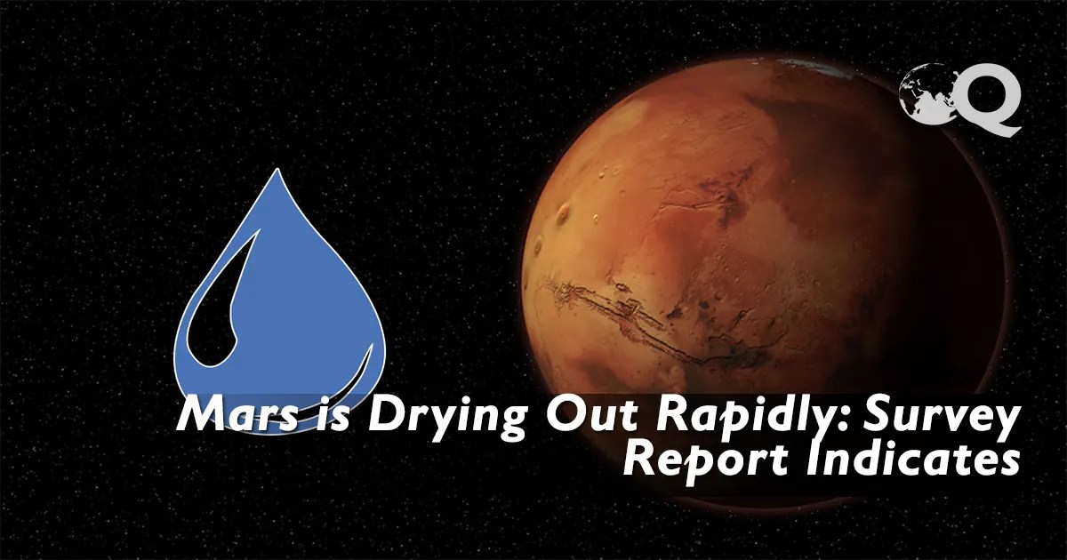 Mars is Drying Out A Recent Survey Report Indicates