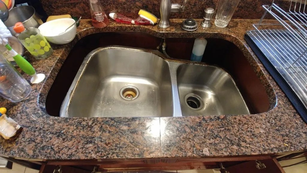 What To Do When Your Kitchen Sink Dropped