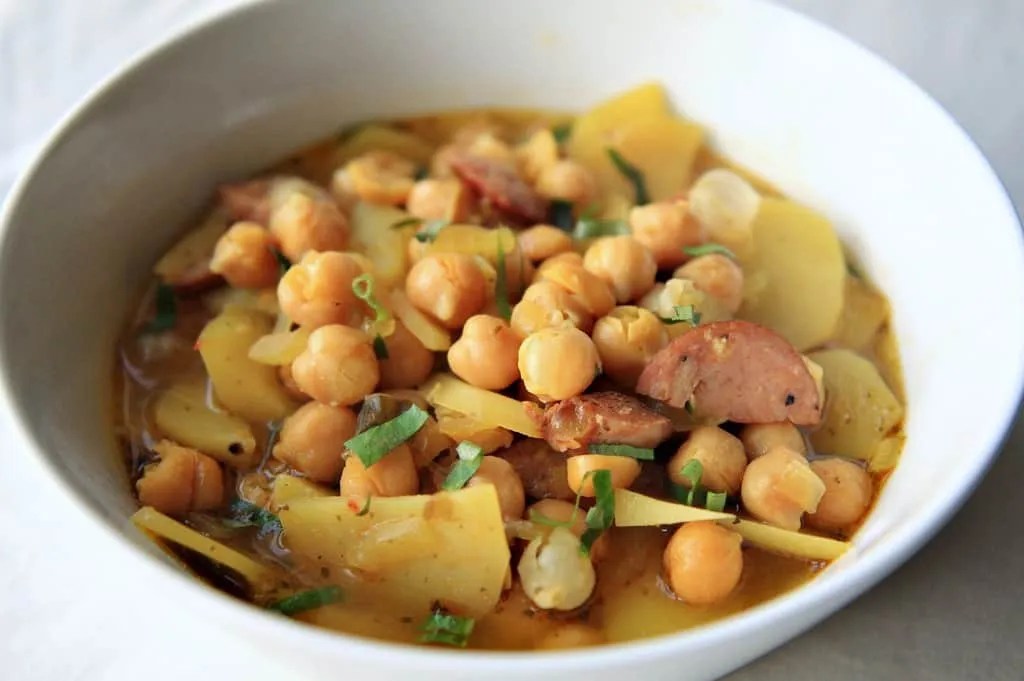 Spanish Garbanzo Bean Soup Mindful Living Network