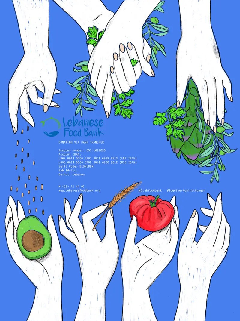 Lebanese Food Bank x Nouri Flayhan