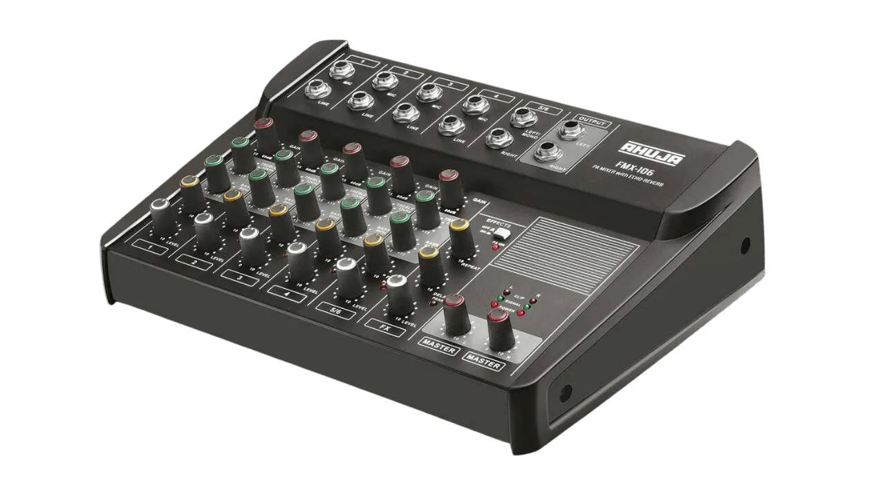Ahuja 6 Channel Mixer Ahuja FMX 106