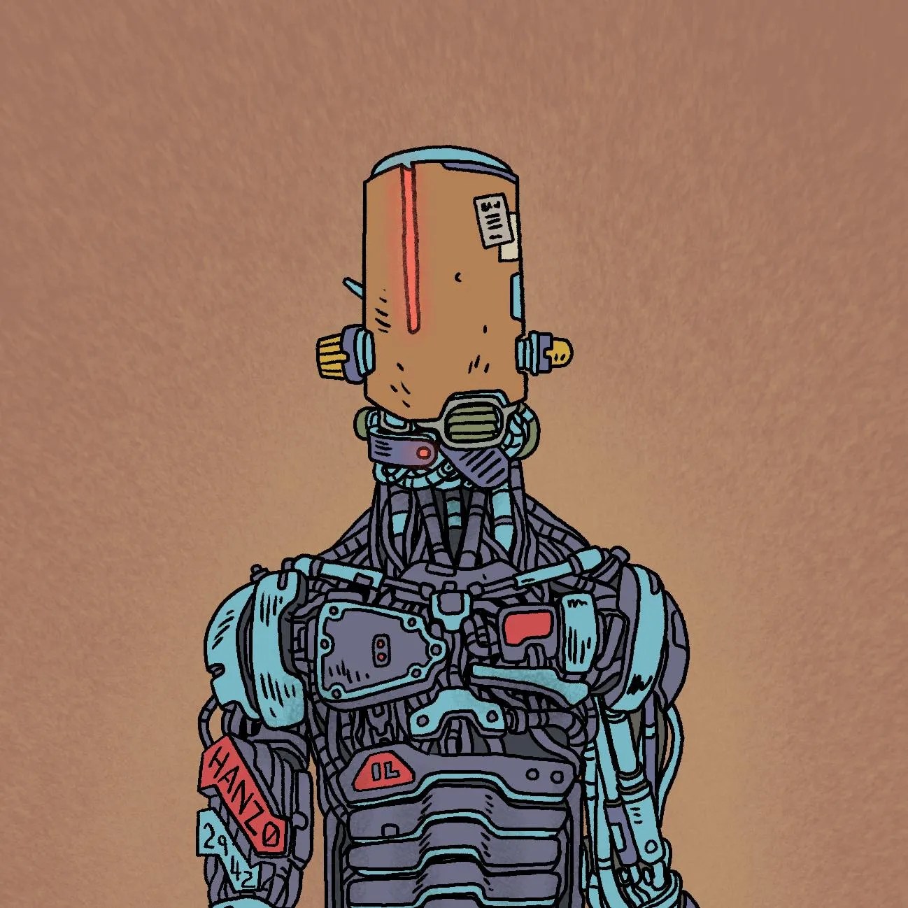 PVNKS | An Epic Cyberpunk Saga by Gerhard Human