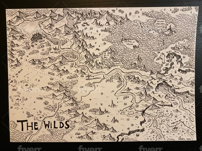 Best Places To Get Your Own Fantasy Map Commissions