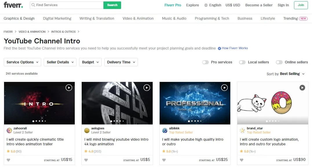 3 Best YouTube Intro Makers (Free & Premium)