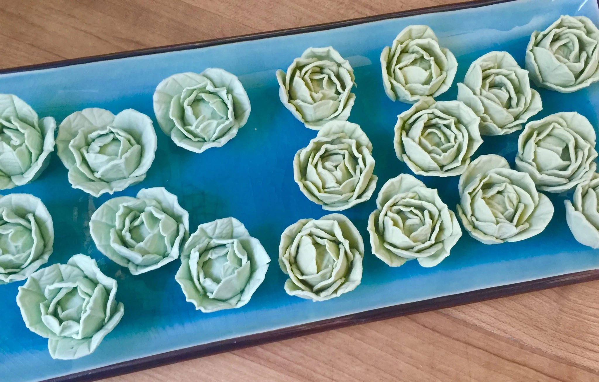 cute little fondant cabbages tutorial robyn loves cake
