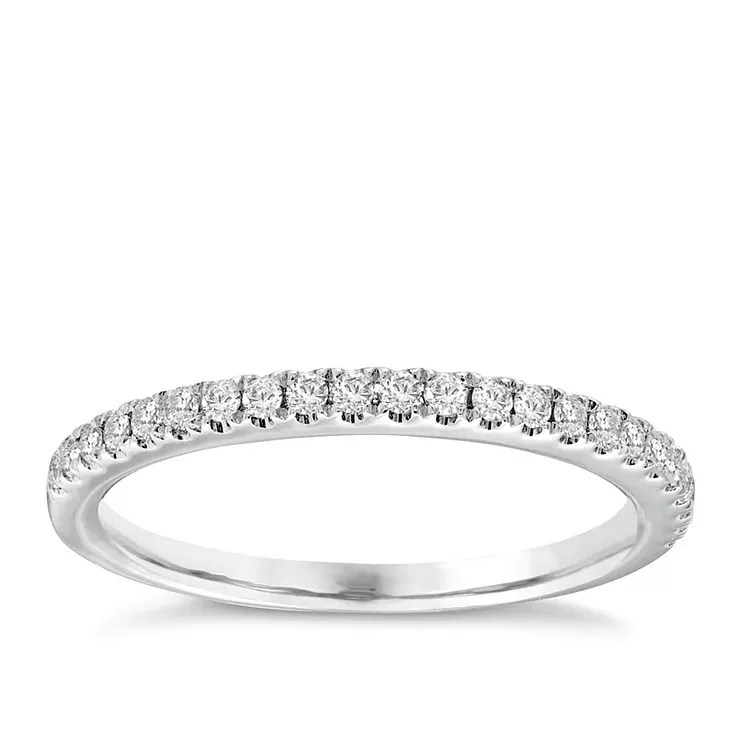 Vera Wang Platinum 0 23ct Diamond Wedding Band Compare The Oracle Reading