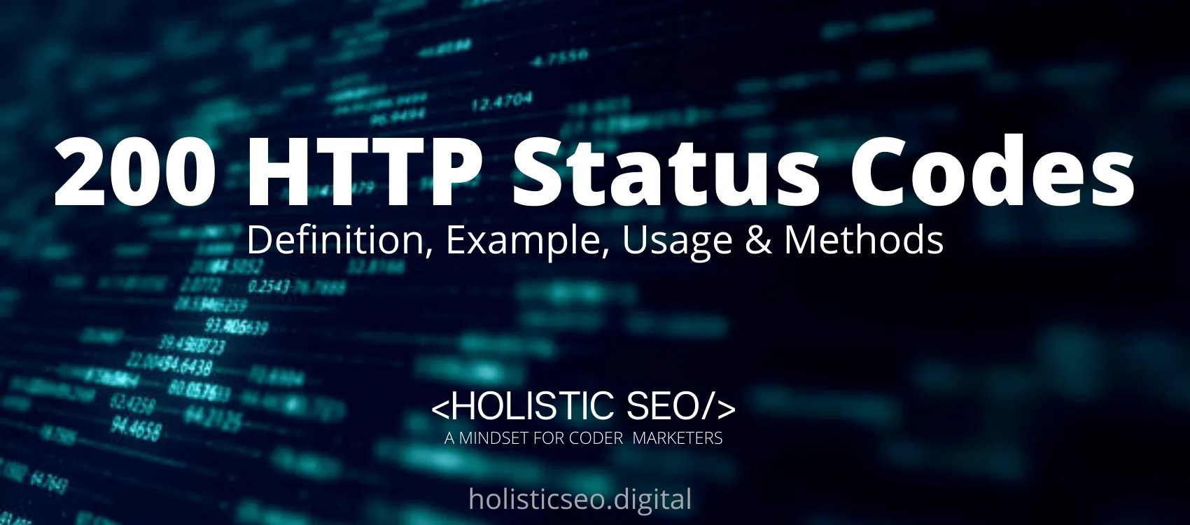 200 HTTP Response Status Codes Meaning, Methods Successful Responses Holistic SEO
