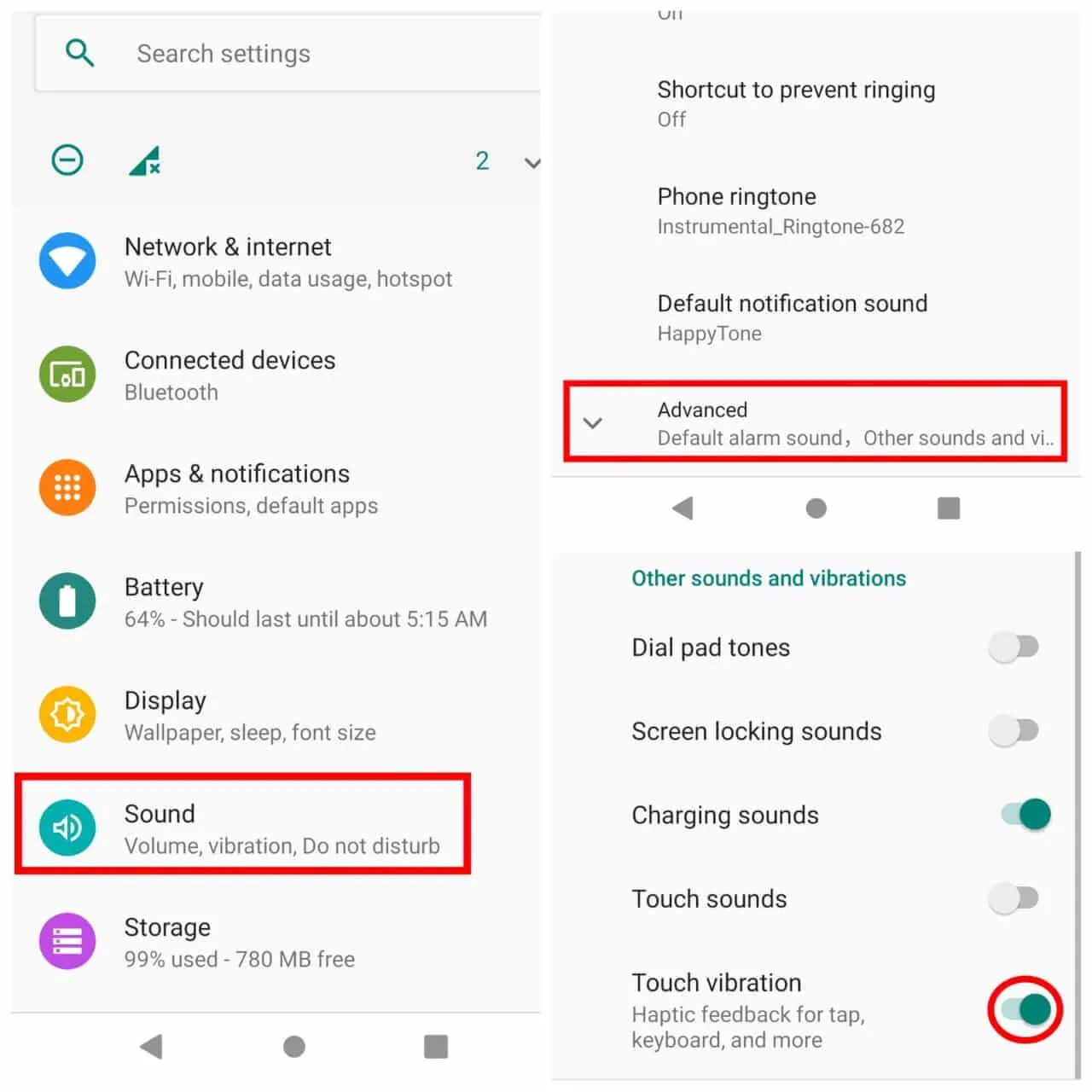 How to Turn off Touch Vibration on Android 9, 10, and 11? ( Best