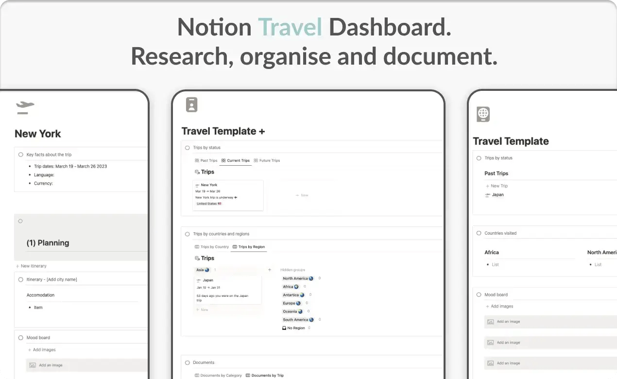 8 Best Notion Travel Templates to Simplify our Trip Planning (Free & Paid)