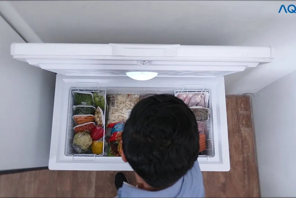 Freezer AQUA Japan, Mampu Jaga Kualitas Makanan Saat Listrik Padam