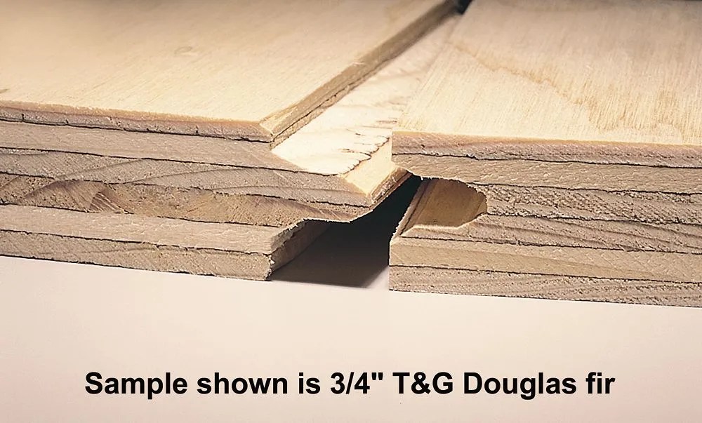 4x8x3/4" T&G Standard SPF Plywood at New Canadians Lumber Standard