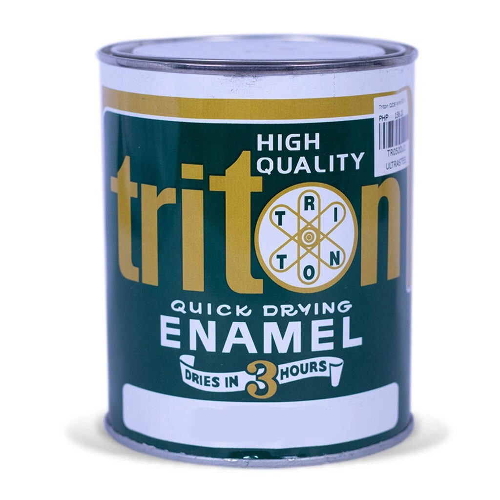 Triton Quick Drying Enamel White 500 1L Tacloban Ultrasteel Corporation