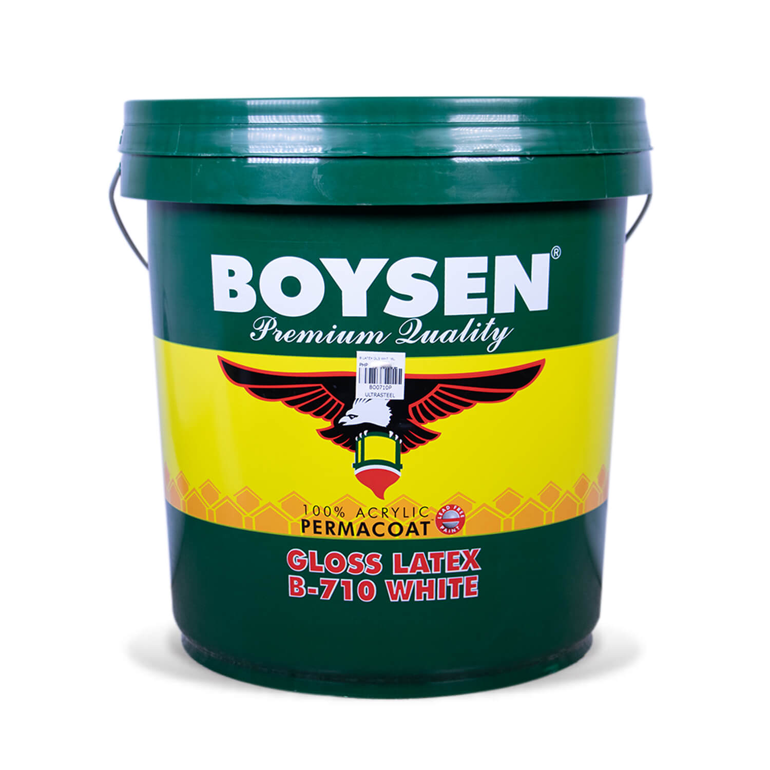 Boysen Latex Gloss White 710 (Plastic16 Liters) Tacloban Ultrasteel
