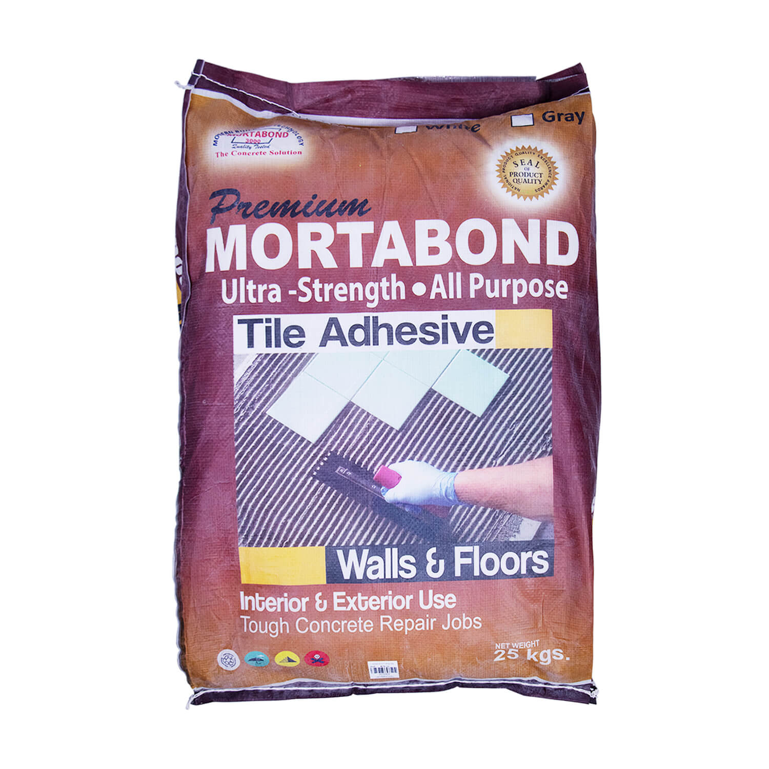Mortabond Tile Adhesive Premium 25kg Bag Tacloban Ultrasteel Corporation