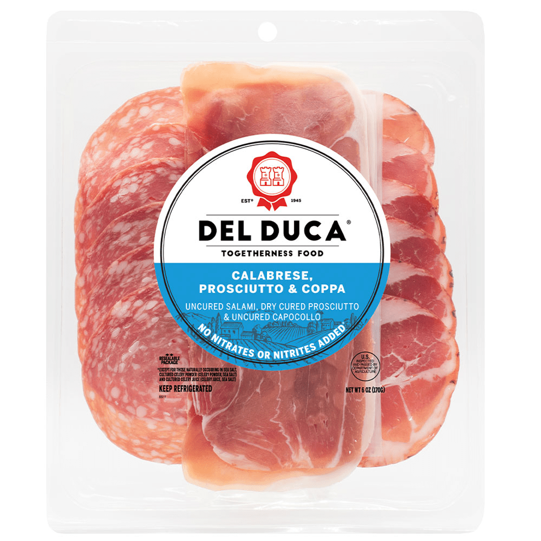 Del Duca Calabrese, Prosciutto & Coppa Selección italiana Entrega