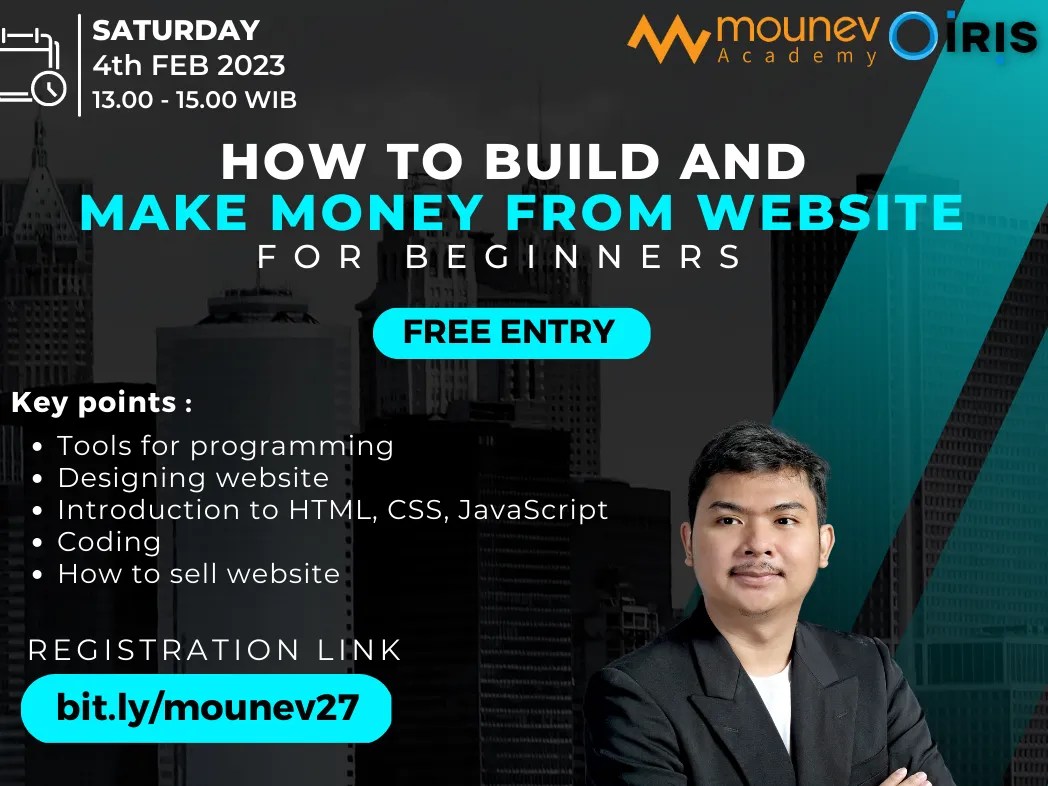 How to Build and Make Money From site For Beginners Mounev Academy