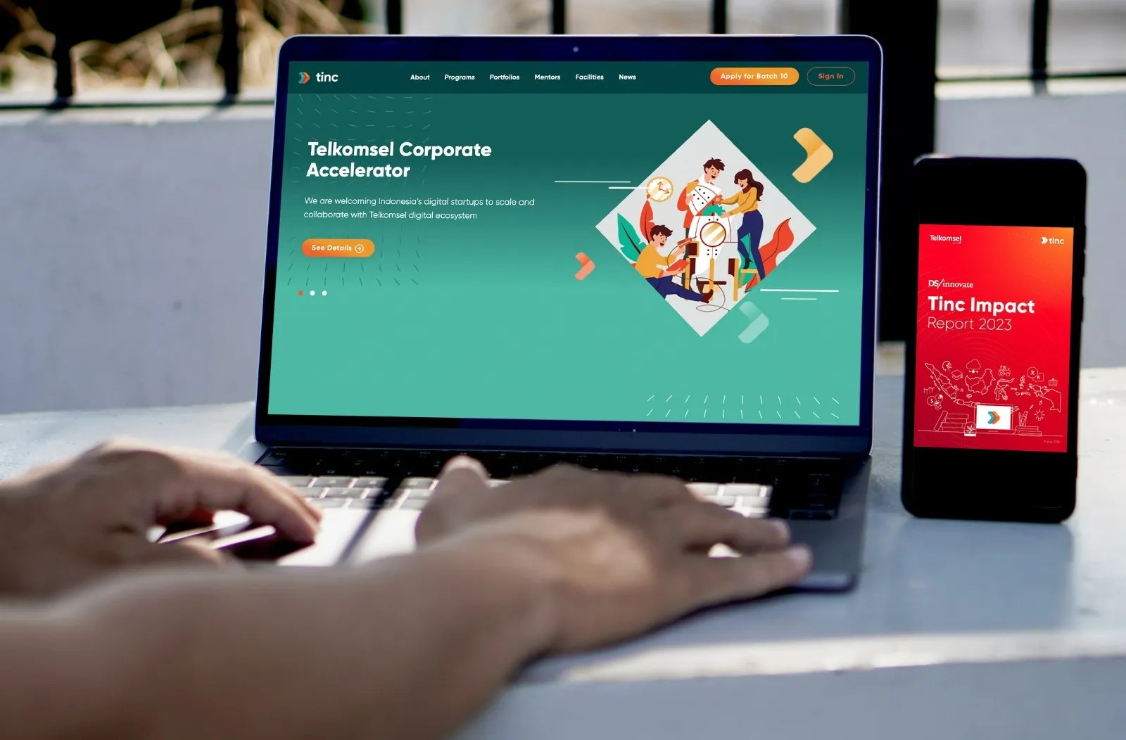 Tinc Impact Report 2023 Inkubator dan Akselerator Dorong Ekosistem