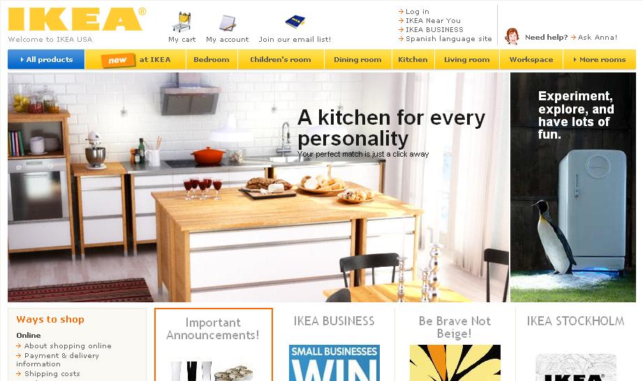 ikea website gets a new look IKEA Hackers