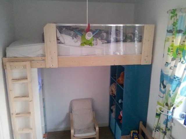 EXPEDIT Loft Bed IKEA Hackers