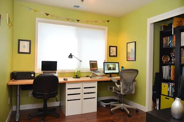 Ikea Micke Corner Desk Hack - I've recently moved and my new place