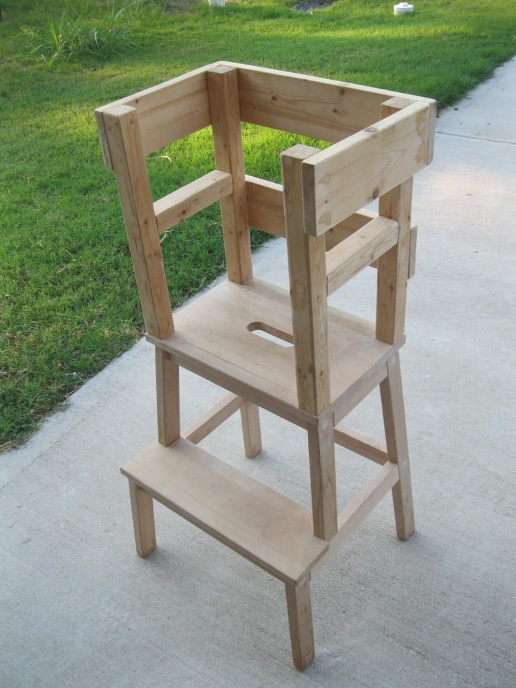 DIY Learning Tower with IKEA BEKVÄM Step Stool IKEA Hackers