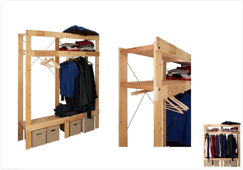 IVARTAR The transformation of a shelf into a wardrobe IKEA Hackers