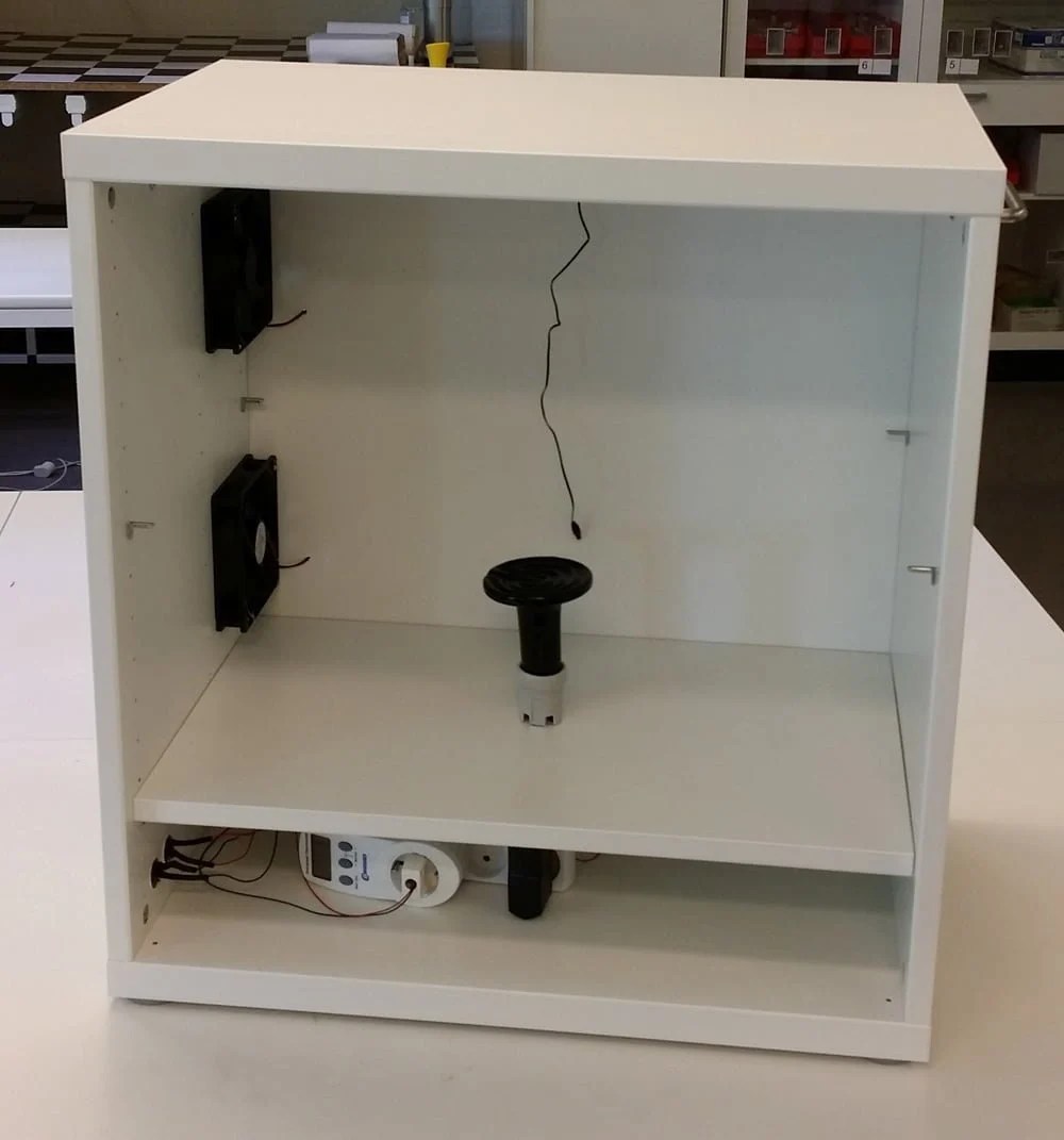 Black garlic cupboard from IKEA Besta IKEA Hackers