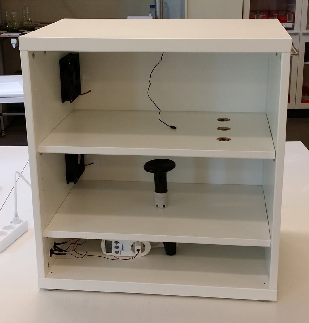 Black garlic cupboard from IKEA Besta IKEA Hackers