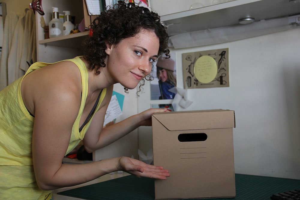 Shoe box from ordinary PAPPIS box IKEA Hackers