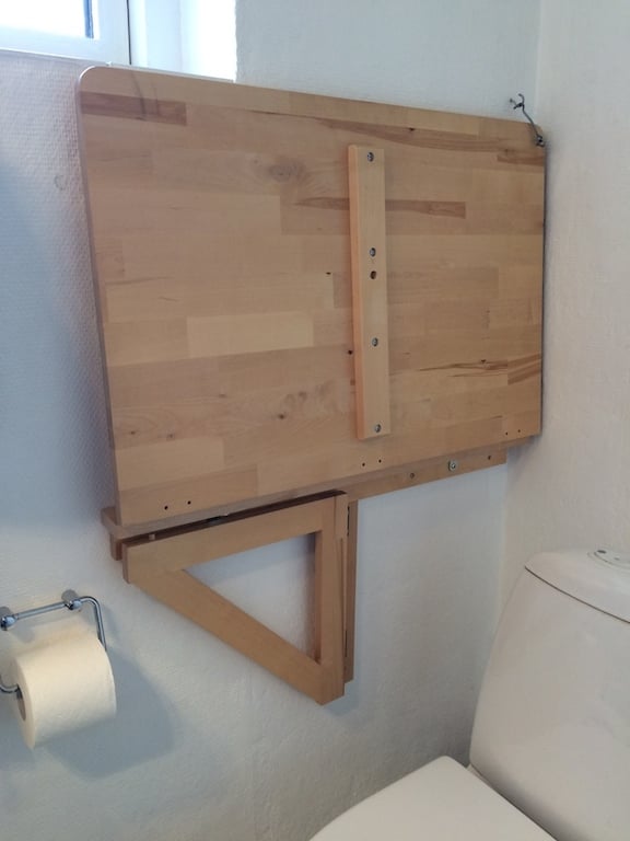 Perfect diaper changing solutions for small bathrooms