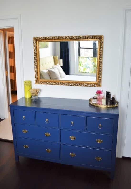 Peacock blue makes a dresser new IKEA Hackers