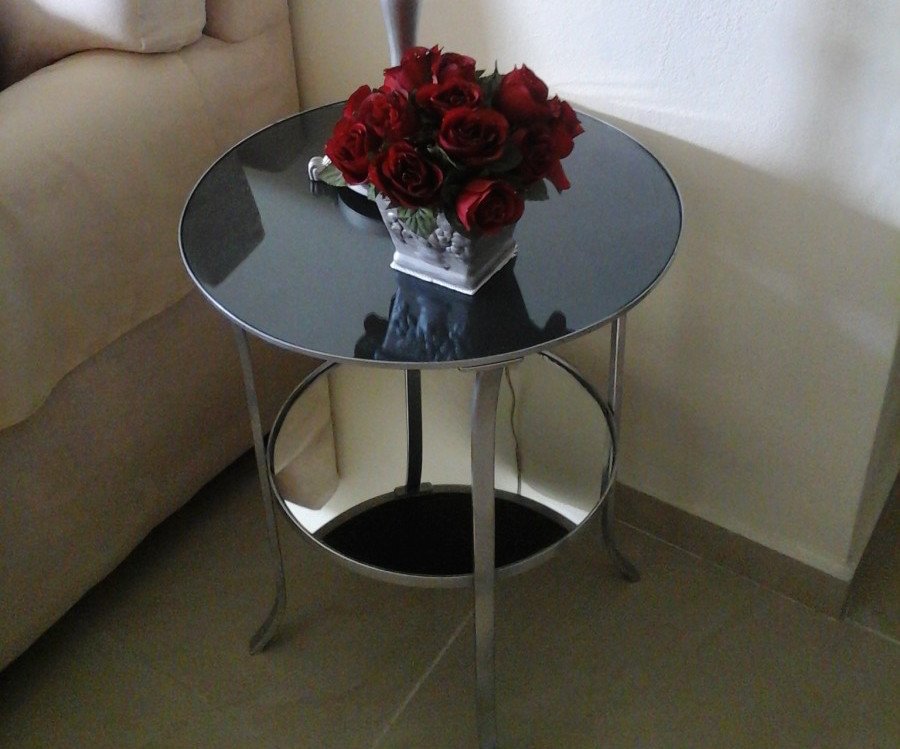 Mirrored KLINGSBO side table IKEA Hackers