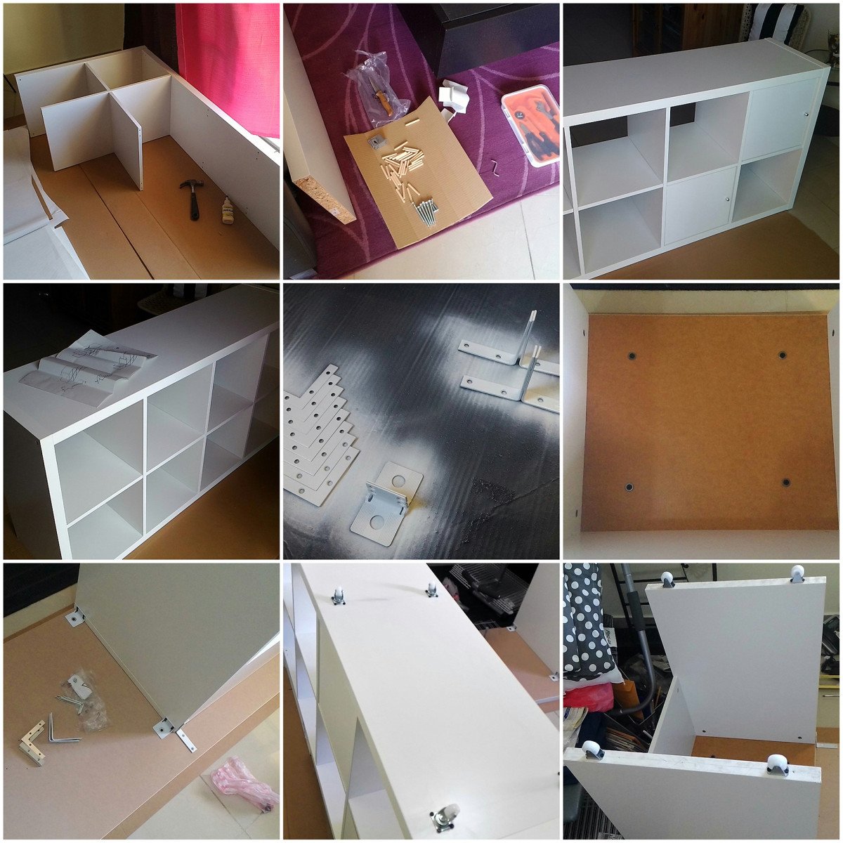 IKEA KALLAX/ LINNMON desk hack IKEA Hackers