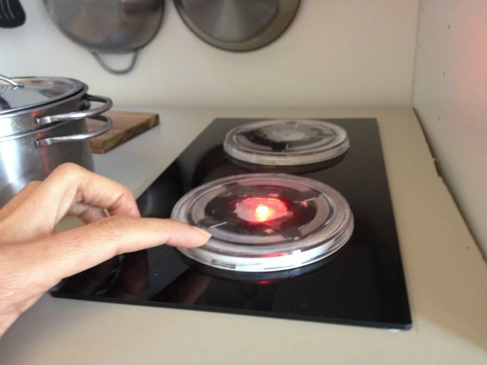 Builtin BESTA PlayKitchen with LED stove light & turnable stove knobs