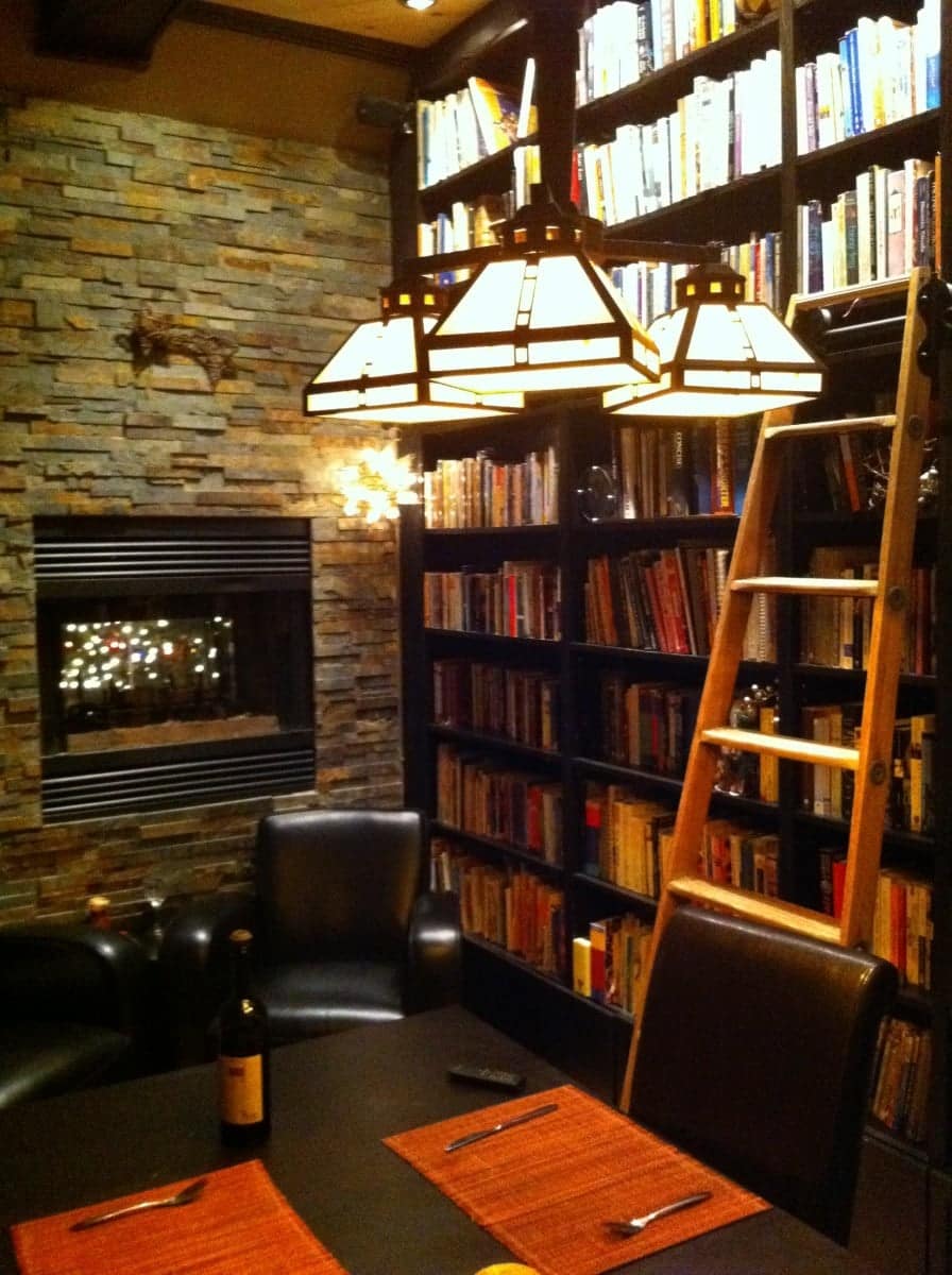 Ikea Bookshelf With Rolling Ladder Hacked and Stacked Billy Rolling Ladder Library IKEA Hackers