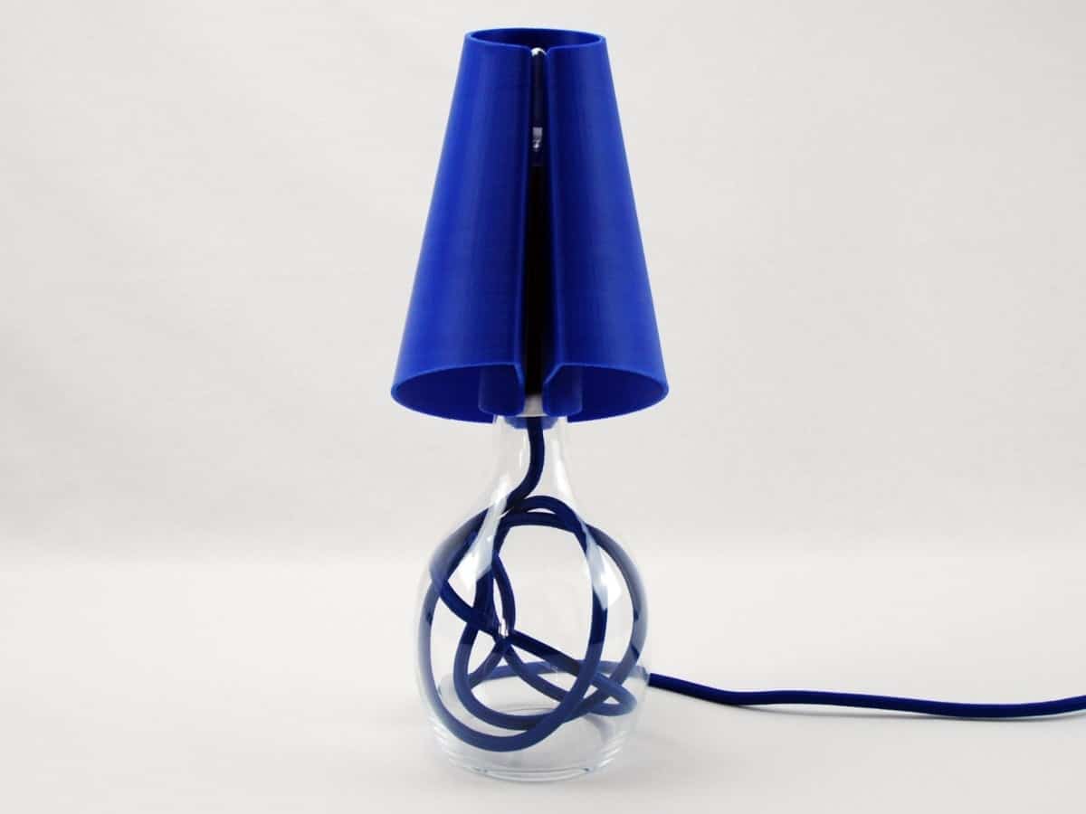 The Omega Lamp, a nice & easy 3D printed lamp IKEA Hackers