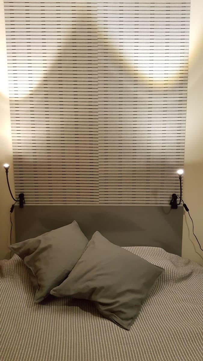 A low cost, stylish and thin headboard IKEA Hackers